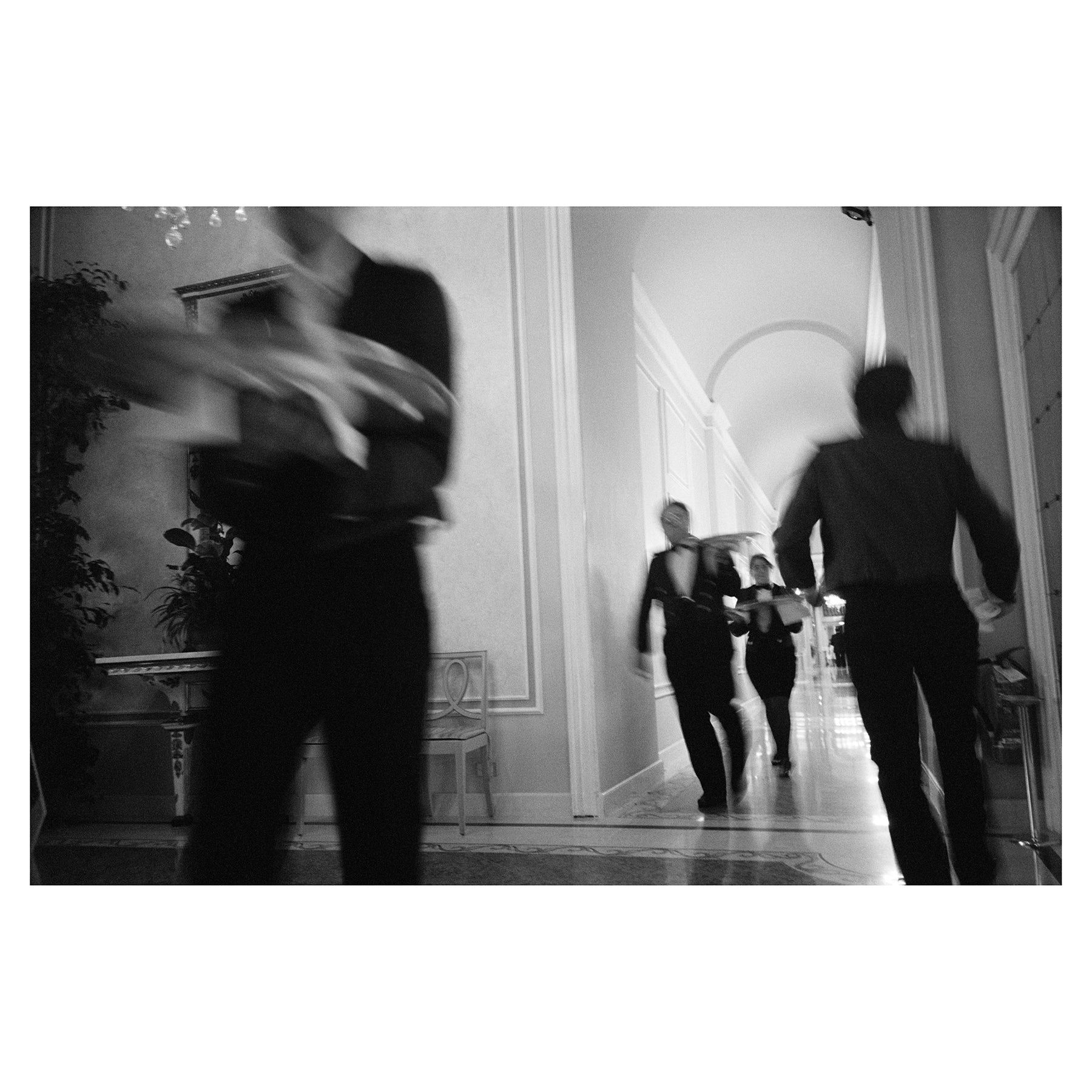Postkarte Saal